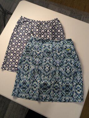 Bundle: 2 Sport Skorts| Swing Control + Skinz | Pickleball Golf Tennis | Sz M